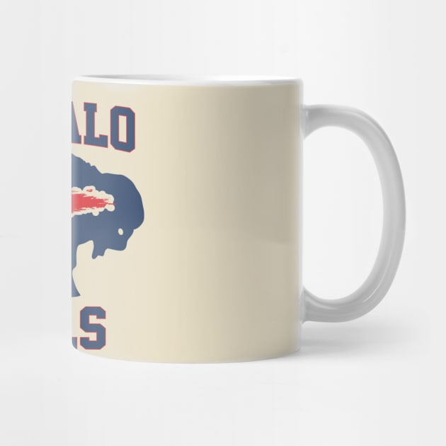 Blue Buffalo Bills - Football Team by Diamond Creative